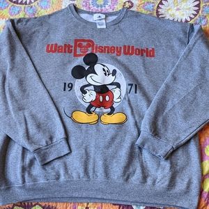 Disney World 1971 Mickey Mouse Sweatshirt
